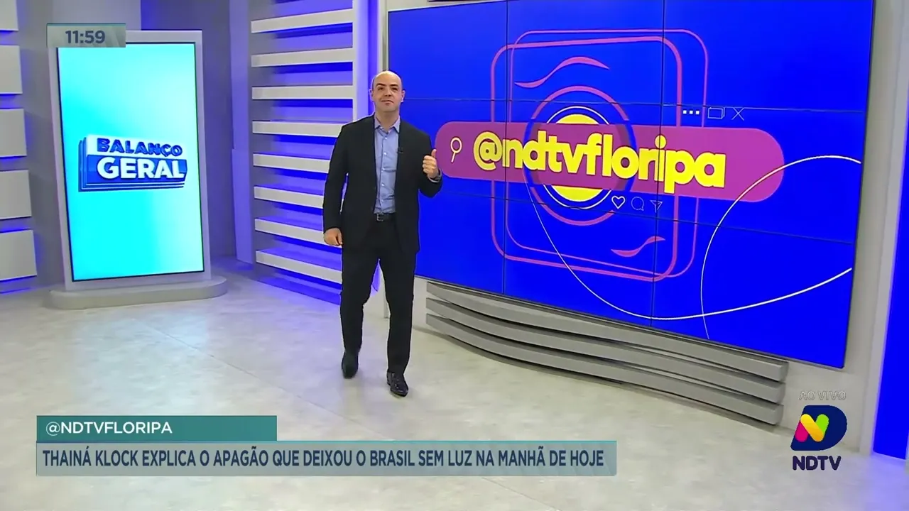 Apagão deixa vários estados do Brasil sem luz na manhã desta terça-feira