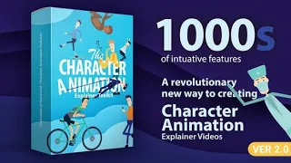Paket 1000 Character Animation Explainer for After Effect