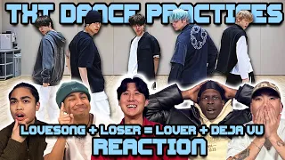 WE WATCH 3 DIFFERENT TXT DANCE PRACTICES 0X1 LOVESONG LO ER LO ER Deja Vu  WE WATCH 3 DIFFERENT TXT DANCE PRACTICES 0X1 LOVESONG LO ER LO ER Deja Vu