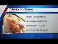 Turkey giveaway today in Alton Illinois