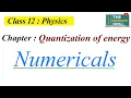 Modern Physics Numerical Part-7 Quantization of Energy Arjun Mahato