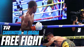 Bruce Carrington Stops Brayan De Gracia FREE FIGHT JUNE 9 2024 