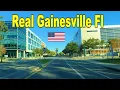 Real Gainesville Fl Quiet Gainesville Streets Real FL Driving Tour No Commentary