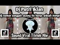 Lagu DJ NAMUN SUNGGUH SAYANG ITU HANYA SEBUAH MIMPI DJ PUTRI IKLAN SOUND VIRAL TIKTOK TERBARU NIE