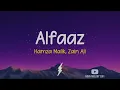 Alfaaz - Hamza Malik & Zain Zohaib | Lofi Remix | Nova Melody Lofi