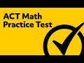 ACT Math Practice Problems