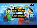 Lagu From Check-In to Immigration 🛂 | Easy English for First-Time Flyers