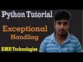 Exceptional Handling in Python