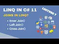 Learn How to Use Joins in LINQ with C 11 Advance LINQ Course Lecture 7