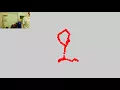 Kinect2 Processing colour track drawing