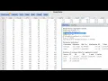 Linear Regression - StatCrunch