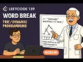 HOW - LeetCode 139 Word Break medium Using a Prefix Tree