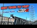 Top Thrill 2 - When Are The BEST Times To Visit Cedar Point To Ride