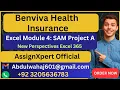 Benviva Health Insurance Excel Module 4 SAM Project A SOLVED