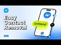 How to Delete Contacts from Facebook Messenger - Easy Step-by-Step Guide