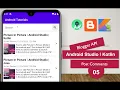 Blogger API 05 Post Comments Android Studio Kotlin