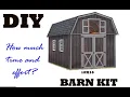 DIY 10x16 Barn Kit from Best Barns