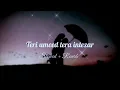 Lagu Teri umeed Tera intezar slowed reverb song lo-fi music