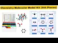 Chemistry Molecular Model Kit 444 Pieces