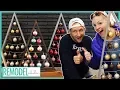 Easy DIY Christmas Build Under 1 hour Triangle Ornament Display Christmas Tree