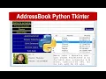 Address book With Python Tkinter SQLite - Part5