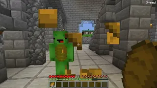 Download JJ and Mikey Survived 100 Days From Scary LUNAR MOON in Minecraft Challenge Maizen MP3