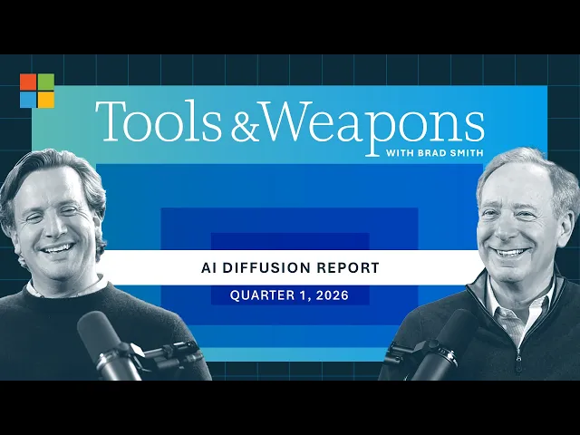 Video: Unpacking how the world is using AI | Microsoft's AI Diffusion Report