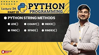 How to Use Python s String Methods Len Count Find and Index rindex rfind Python strings