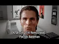 Analyzing Evil Remastered Patrick Bateman From American Psycho