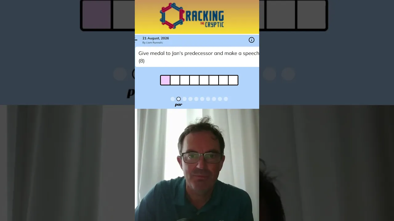 MinuteCryptic in a Minute - 21 August 2026 - 201?!