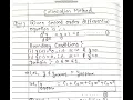 Collocation Method - Weighted Residue Method
