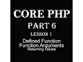 php tutorial core PHP in hindi Part 6 All Functions