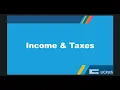 Income Taxes