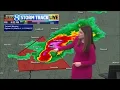 Storms roll in across West Michigan tornado watch in several areas