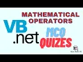 VB MCQ Quiz Mathematical Operators