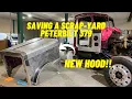 Rescuing our 1990 Peterbilt 379 - Rebuilding the hood