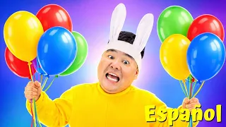 Aprende los colores con globos | Canciones y Música Para Niños | Coco Froco Español