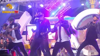 banky ws performance at lagosat50 concert nigerian music u0026 entertainment