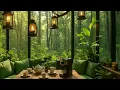 Download Lagu Forest Cafe Jazz Music | Morning Tranquil Jazz with Rain Sounds for Study, Focus \u0026 Stress Relief