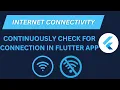 Flutter Tutorial - How To Check Internet Connectivity in Flutter Wifi Mobile