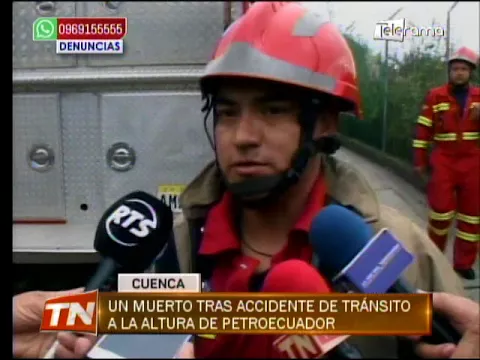 Un muerto tras accidente de tránsito a la altura de Petroecuador