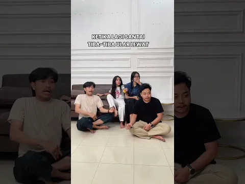 TAKUT ADA ULAR DI RUMAH SAMANTHA  #samantha #viralvideo #fakesituation #trending
