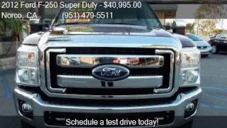 2012 Ford F-250 Super Duty LARIAT for sale in Norco CA 9286
