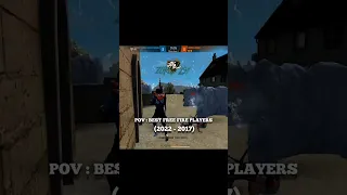 فري فاير Legends من 2022 إلى 2018 أفضل المقاطع واللاعبين 