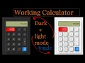 Working Calculator using Html CSS Javascript - CSS Claymorphism Effects royaltutorials354