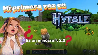 HYTALE gameplay primer día - ¿Mejor que Minecraft?