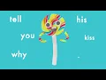 Lollipop Song Lyrics - The Chordettes | Cute Dancing Lollipop Video 🍭