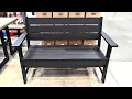 LEISURE LINE OUTDOOR BENCH Shop with us at Costco