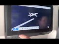 British Airways BA 777-200 LGW IFE - Moving Map Demonstration