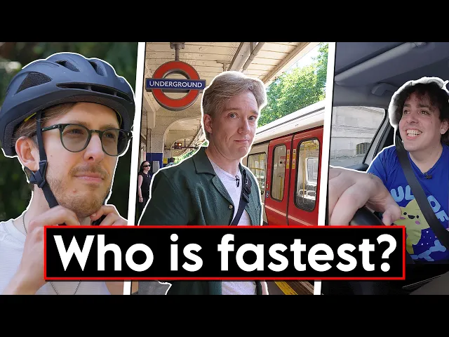Video: We Raced Across London Three Different Ways